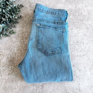 Flying Monkey Lightwash Skinny Jean High Rise Size 26